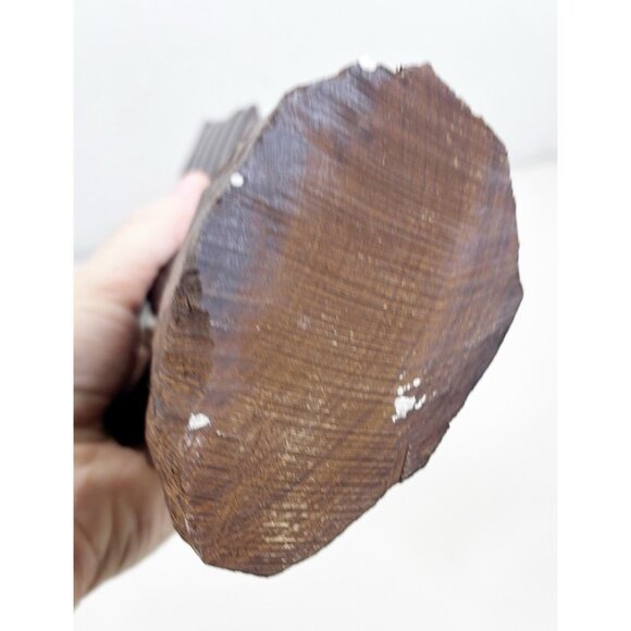 14" Wood Carved Sailfish Ironwood Striped Sculpture Beach Tropical Decor EUC - Picture 9 of 9